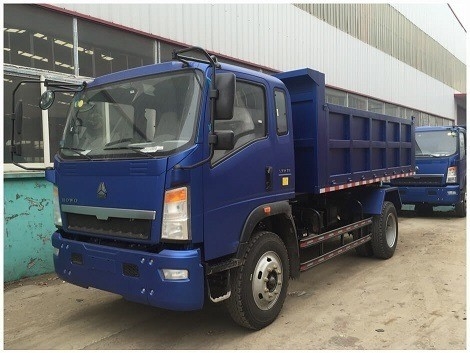 Sinotruk 4X2 12 ton 12 kubieke meter dumptruck met een motorcapaciteit van 4-6L Euro II