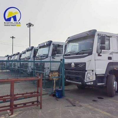 Radialbanden ontwerp Sinotruk 371HP 6X4 Tipper Dumper HOWO Dump Truck voor de bouw