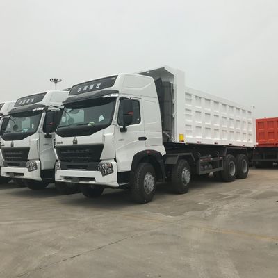 Gebruikelijke vrachtauto's Zware vrachtwagen Sinotruk 8*4 HOWO Dump Truck Euro 5 Emissions Standard