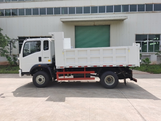 Sinotruck 4X2 lichte vrachtwagen HOWO 6 wielen vrachtwagen tipper mini dumptruck met 1