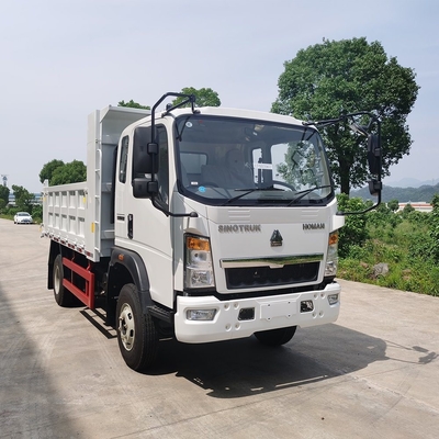 Sinotruk HOWO 4X4 dumptruck 3 ton 2 ton 5 ton met 4,2 ton achteras en prestaties