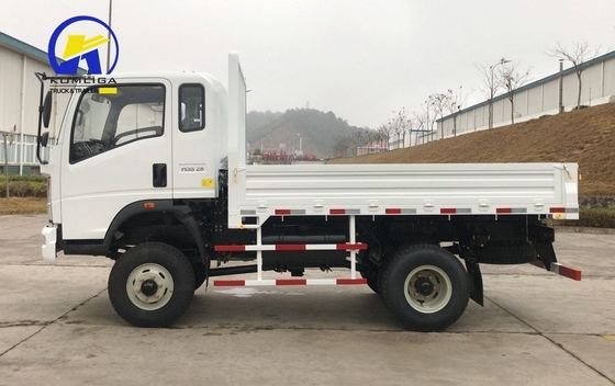 Gebruikte Sinotruk HOWO 4X2 6 wielen lichte vrachtwagen met dieselmotor model Yn4102qbzl