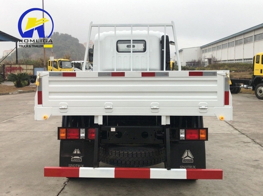 Gebruikte Sinotruk HOWO 4X2 6 wielen lichte vrachtwagen met dieselmotor model Yn4102qbzl