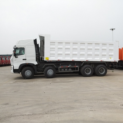 DOT gecertificeerd gebruikte Sinotruk HOWO 8X4 Tipper Dumper Truck met Wd615.47.D12.42 motor