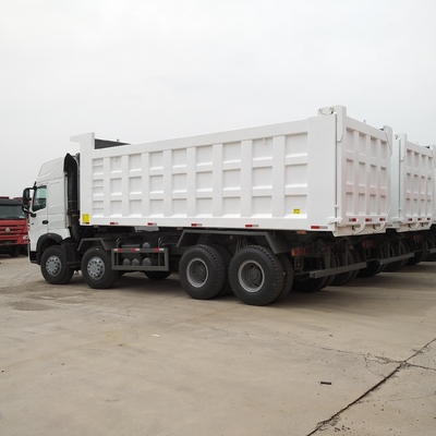 DOT gecertificeerd gebruikte Sinotruk HOWO 8X4 Tipper Dumper Truck met Wd615.47.D12.42 motor