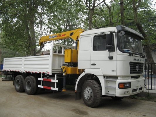Euro 2-emissiestandaard Shacman kraantruck voor zwaar hefwerk en constructie