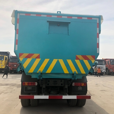 10 wielen 6X4 tipper truck Sinotruk HOWO U-vormige dumptruck met Hw19710 transmissie