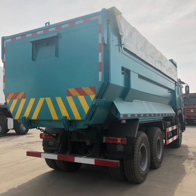 10 wielen 6X4 tipper truck Sinotruk HOWO U-vormige dumptruck met Hw19710 transmissie