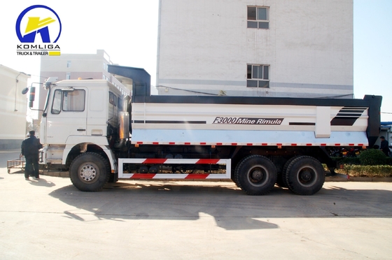 1200r20 Radiale banden Euro 2 Shacman F3000 Dump Truck 6X4 60tons Tipper Dumper Truck