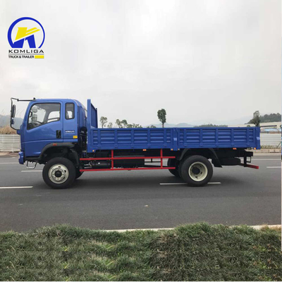 Sinotruk 4X2 6 wielen 5 ton kleine mini lichte vrachtwagen met Yn4102qbzl motor model