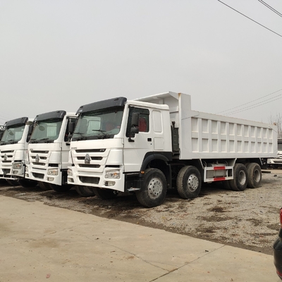 Manuele transmissie 371HP HOWO Dump Truck 6X4 10 Wheels Tipper Dumper voor logistiek