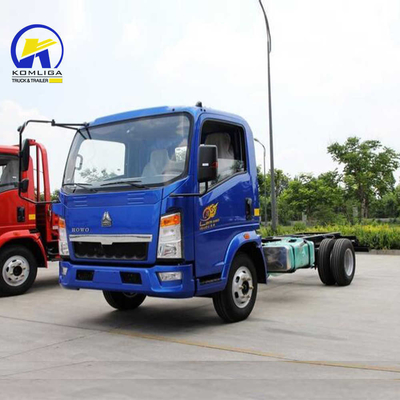 Sinotruk HOWO 4X2 6 wielen Diesel dump truck voor het vervoer van zware ladingcapaciteit