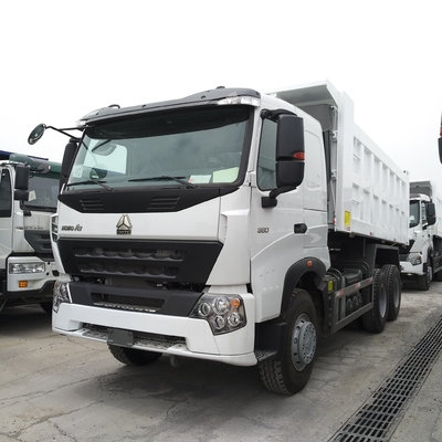 Gebruikte dumptruck voor tweedehands Sinotruk HOWO 35ton 6X4 Tipper Truck Motor Capaciteit 8L