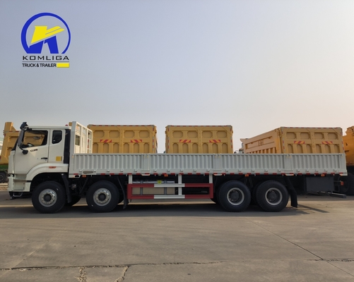 Tubeless Tire Design Sinotruk HOWO 8X4 Heavy Duty Cargo Truck met Wly6t46 transmissie
