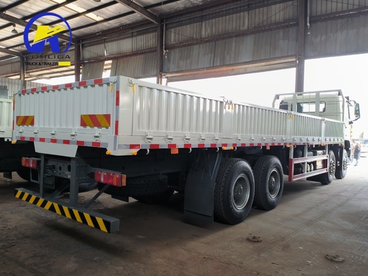 Tubeless Tire Design Sinotruk HOWO 8X4 Heavy Duty Cargo Truck met Wly6t46 transmissie