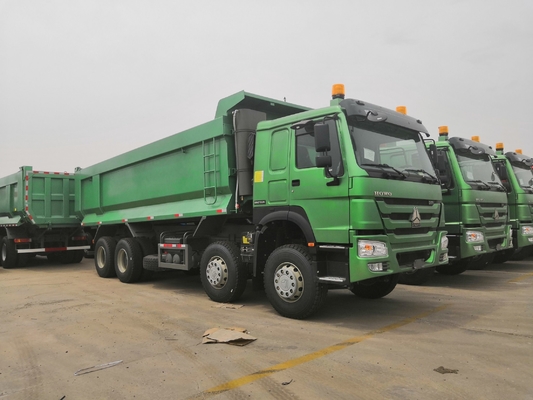 Sinotruk 8X4 12 wielen 50 ton HOWO Tipper Gebruikte dumper met aanpassingsoptie