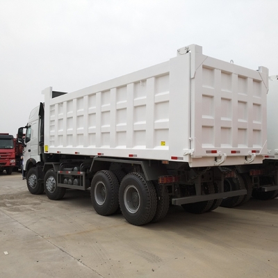 Radialbandenontwerp Tweedehands Sinotruk 8X4 12 Wielen 60 Tonnen HOWO Tipper Dump Truck