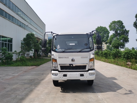 5-10t HOWO Mini Truck Dump Cargo Truck met 6 1 reserveband en LHD/Rhd rijstijl