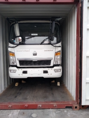 5-10t HOWO Mini Truck Dump Cargo Truck met 6 1 reserveband en LHD/Rhd rijstijl
