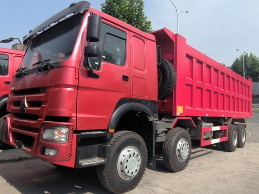 420 pk 8x4 12 wielen Sinotruk HOWO Gebruikte dumptruck Tipper Truck met paardenkracht 420 pk