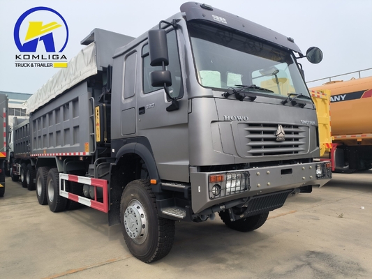 25 ton gebruikte HOWO Dump Truck 6X4 10 Wheeler met emmer afmetingen 5600X2300X1500