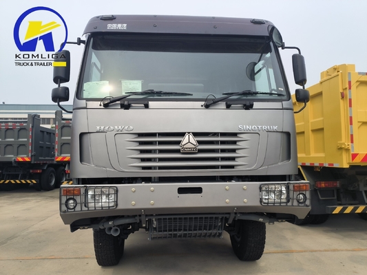 25 ton gebruikte HOWO Dump Truck 6X4 10 Wheeler met emmer afmetingen 5600X2300X1500