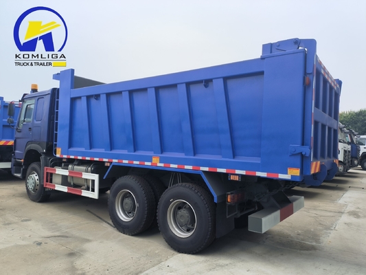9 ton laadvermogen gebruikte Sinotruk HOWO 6X4 10 wielen dumper tipper tipping dump truck