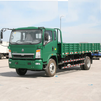 Heavy Duty Light Duty HOWO 4X2 Mini Dump/Cargo Truck met een motorcapaciteit van 4-6L