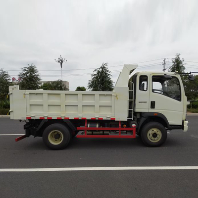 2.4 ton vooras Sinotruk HOWO 6 wielen 4X2 4X4 dump/cargo truck met grote capaciteit