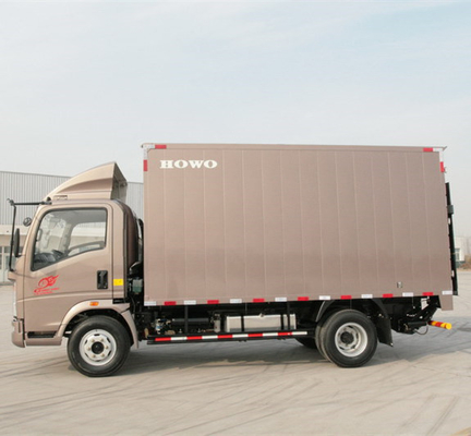 2.4 ton vooras Sinotruk HOWO 6 wielen 4X2 4X4 dump/cargo truck met grote capaciteit
