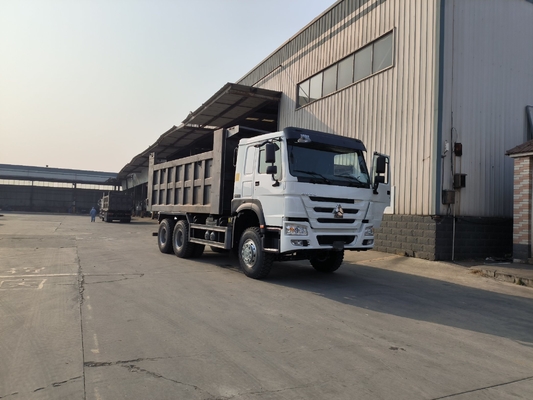 Gebruikte HOWO 6X4 10 wielen dumptruck met dubbele Alex en technische onderdelen ondersteuning