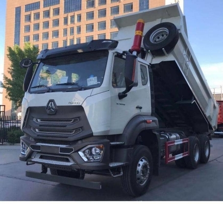 Gebruikte HOWO 6X4 10 wielen dumptruck met radiale banden ontwerp en after-sales service
