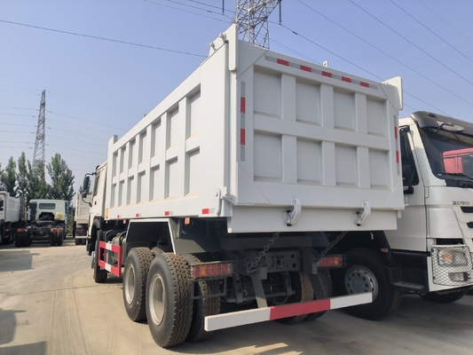 Goed verkochte gebruikte HOWO 6X4 10 wielen dumptruck met dubbele Alex in Afrika markt