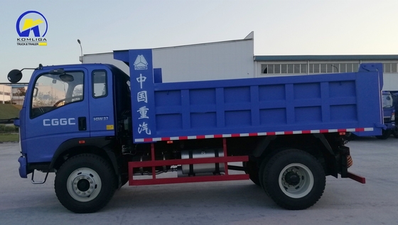 Op maat gemaakte aanvraag HOWO 4X2 4X4 116HP Mini Light Dump Tipper Truck met aanpassing