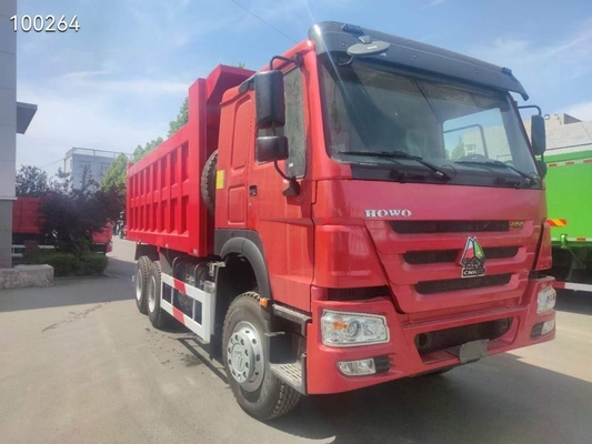 Sinotruk HOWO 6X4 Gebruikte dumptruck 10 wielen tipper truck met een capaciteit van 25-30 ton