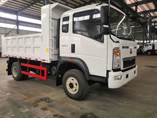 120 pk 2-10 ton vrachtwagen Euro 2 HOWO lichte vrachtwagen 4X2 met Yn4102qbzl motor model