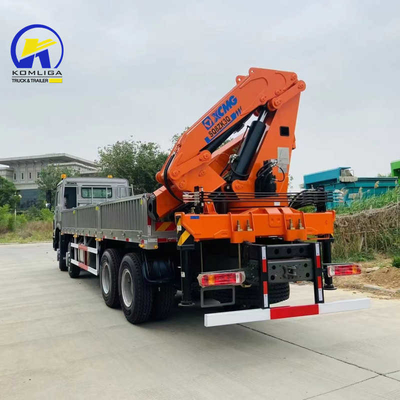 Technische onderdelen HOWO 6X4 4X2 vrachtwagen met kraan en 4-6L motorcapaciteit