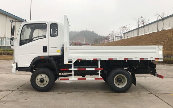 Yn4102qbzl Motor model 3-10t HOWO en gebruikte 4X2 Tipper/Cargo Mini Truck voor transport