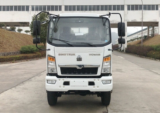 Gebruikte 3-10t 4X2 vrachtwagen Tipper Truck voor vervoer 5995x2350x2620mm Aanpassing