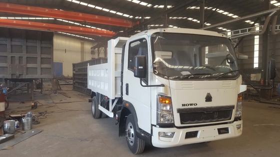 Gebruikte 3-10t 4X2 vrachtwagen Tipper Truck voor vervoer 5995x2350x2620mm Aanpassing