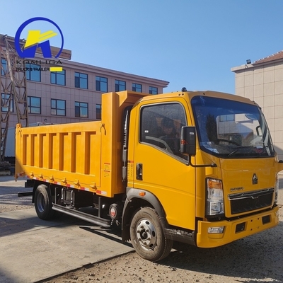 4X2 Gebruikte dumptruck vrachtwagen met een laadvermogen van 1 tot 10 ton en LHD/RHD rijstijl