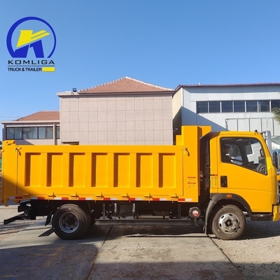 4X2 Gebruikte dumptruck vrachtwagen met een laadvermogen van 1 tot 10 ton en LHD/RHD rijstijl