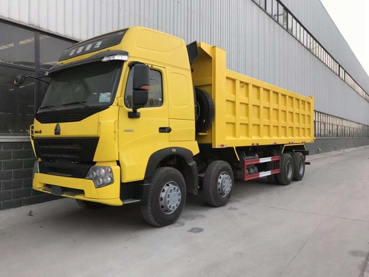 Producten 8X4 12 wiel zware vrachtwagen Sinotruk Gebruikte dumper met 375 pk