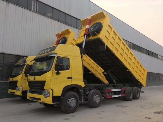 Producten 8X4 12 wiel zware vrachtwagen Sinotruk Gebruikte dumper met 375 pk