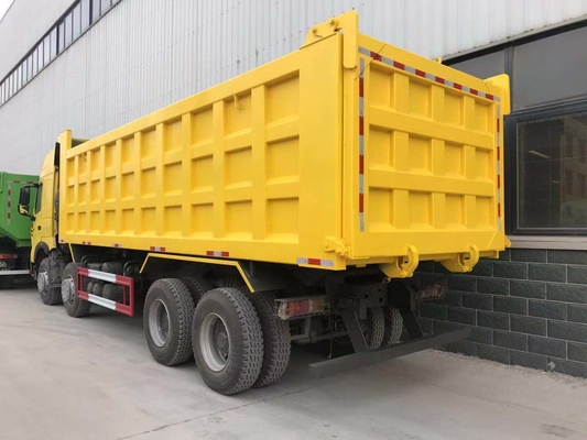 Producten 8X4 12 wiel zware vrachtwagen Sinotruk Gebruikte dumper met 375 pk