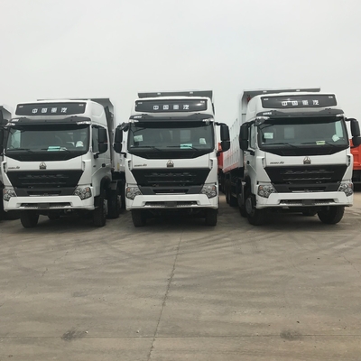 Aanpassing 12 wielen zwaar werk gebruikt Sinotruk dumptruck 8X4 met DOT-certificering