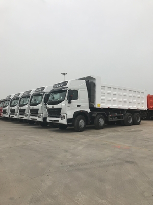 Aanpassing 12 wielen zwaar werk gebruikt Sinotruk dumptruck 8X4 met DOT-certificering
