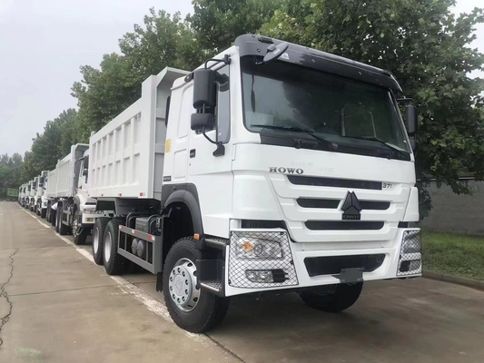 Gebruikte HOWO 6X4 dumptruck met 20cbm emmer afmeting en uitstekende conditie