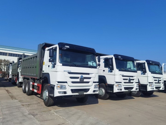 Gebruikte HOWO 6X4 dumptruck met 20cbm emmer afmeting en uitstekende conditie