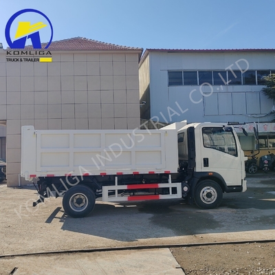 4x2 6 wielen 3 ton 5 ton mini dumptruck met een laadgewicht van 1-10 ton naar Senegal